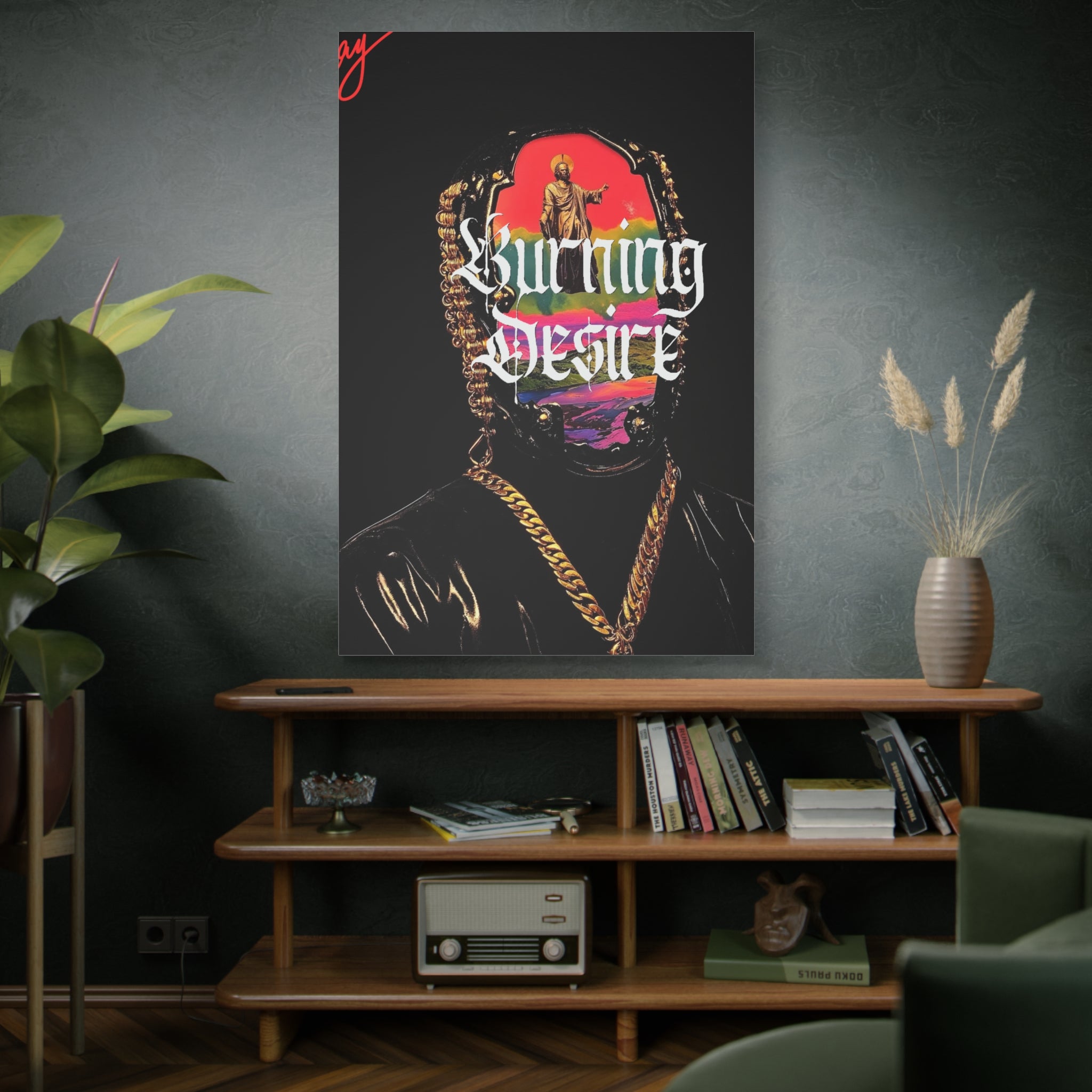 Burning Desire Matte Canvas Wall Art — Stretched 1.25"